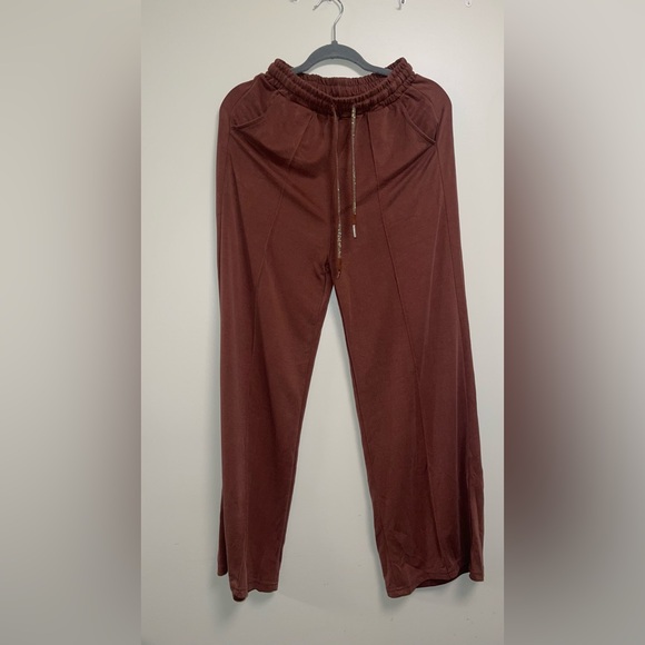 Elegant Brown Women's Joggers - Picture 6 of 8